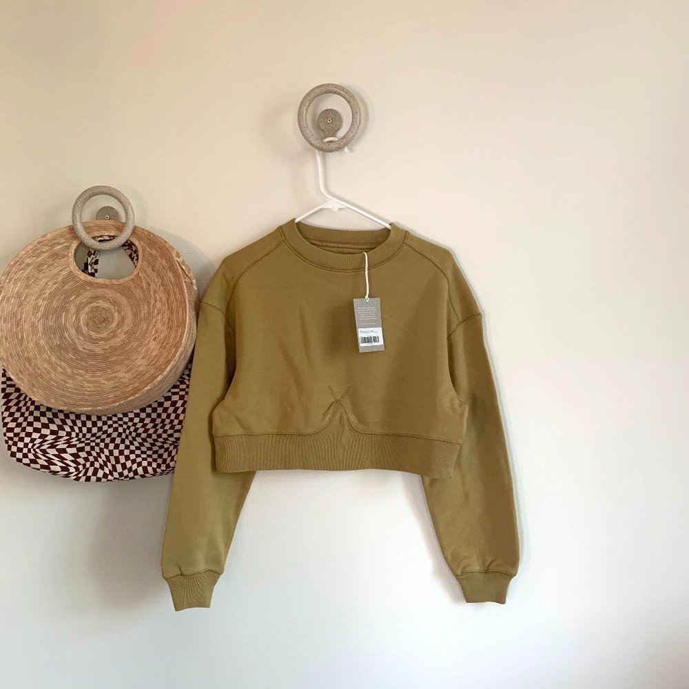 The Organic Cotton Cropped Everlane Crew